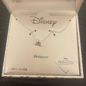 Sterling Silver Disney Princess Necklace